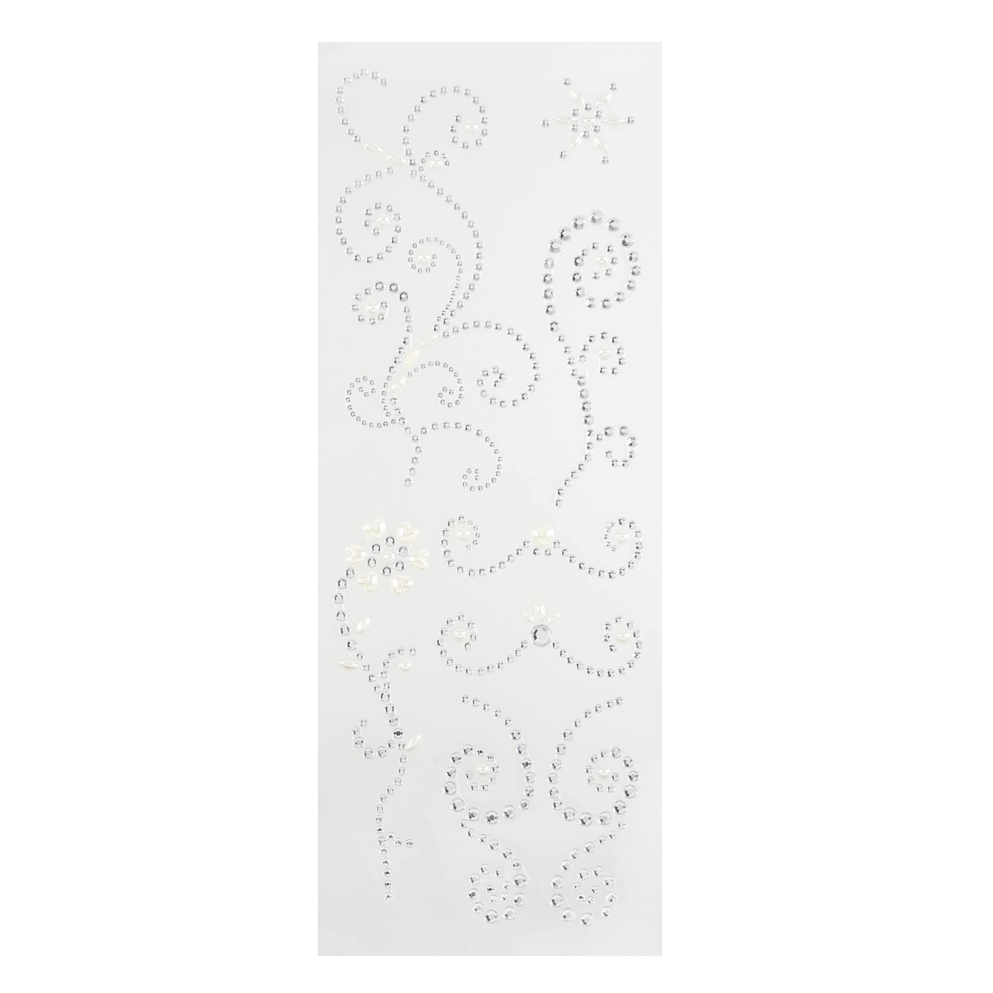 Clear Pearl Border Bling Stickers by Recollections™